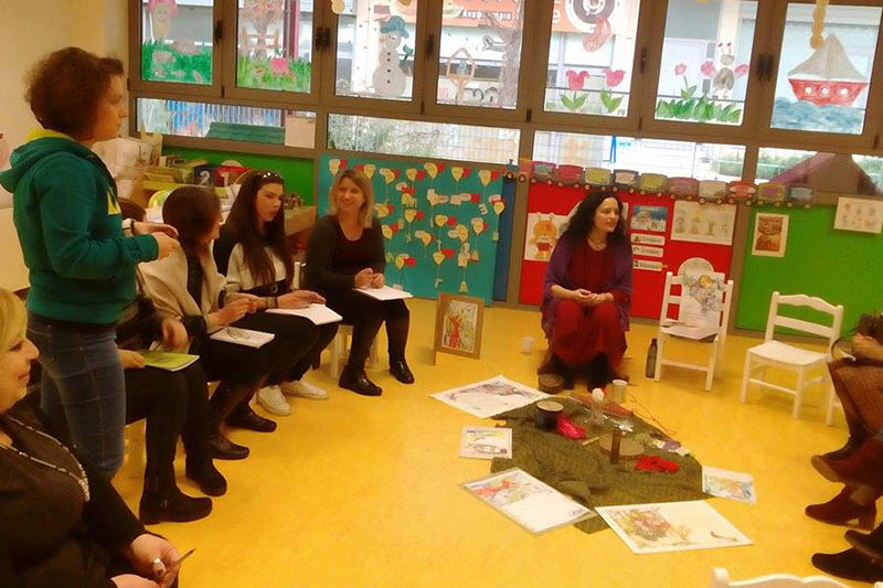 Σε επιμορφωτικό σεμινάριο με θέμα την αφηγηματική τέχνη του Παραμυθιού, συμμετείχε το εκπαιδευτικό προσωπικό του Ν.Π.Δ.Δ. ΚΕΦΑΛΟΣ